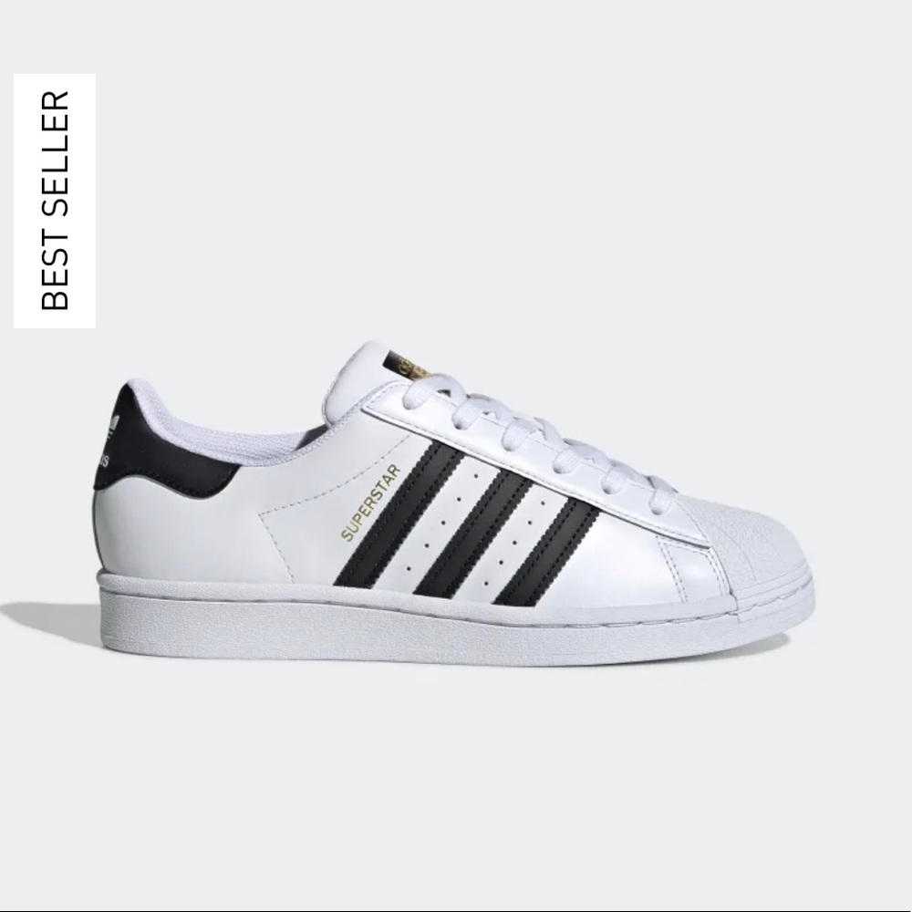 adidas Superstar White Black Sneakers